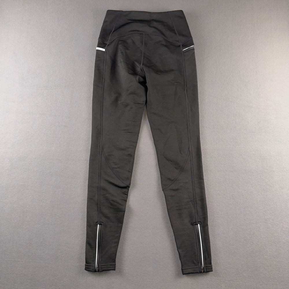 Smartwool Womens‎ Run Wind Tights Black Merino Wool XS SW002815 Running Leggings